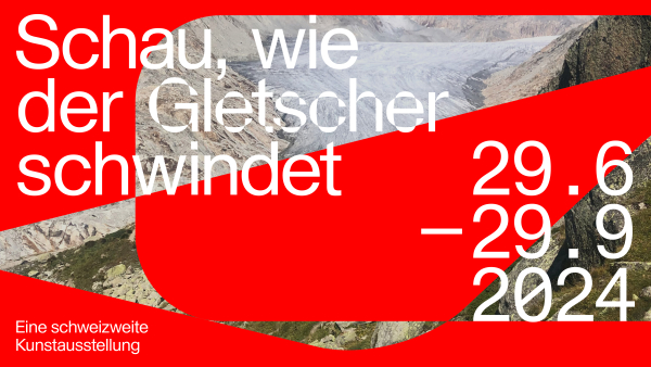 Die Veranstaltung &quot;Schau, wie der Gletscher schwindet&quot; im Kunstmuseum Wallis